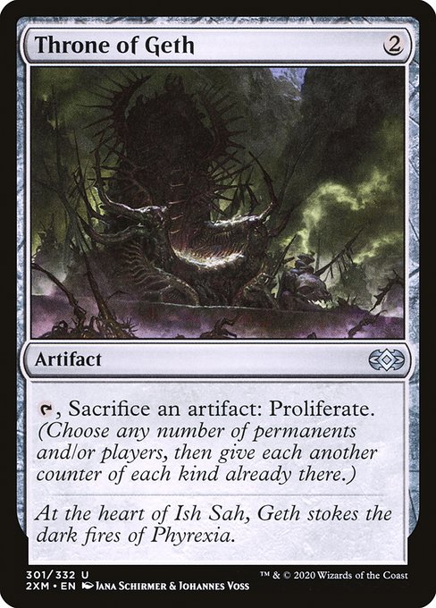 Double Masters - 301 - Throne of Geth - Uncommon - C - Non-foil