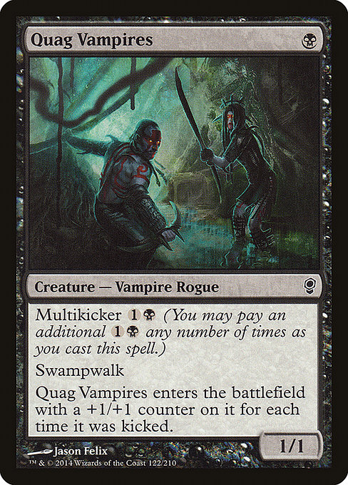 Conspiracy - 122 - Quag Vampires - Common - B - Non-foil