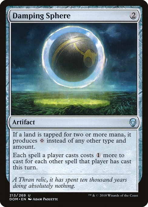 Dominaria - 213 - Damping Sphere - Uncommon - C - Non-foil