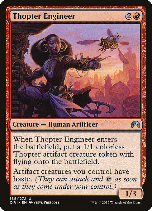 Magic Origins - 165 - Thopter Engineer - Uncommon - R - Non-foil