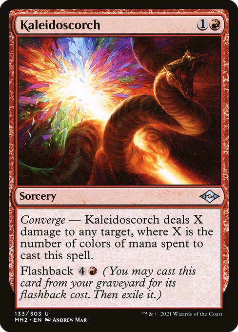 Modern Horizons 2 - 133 - Kaleidoscorch - Uncommon - R - Non-foil