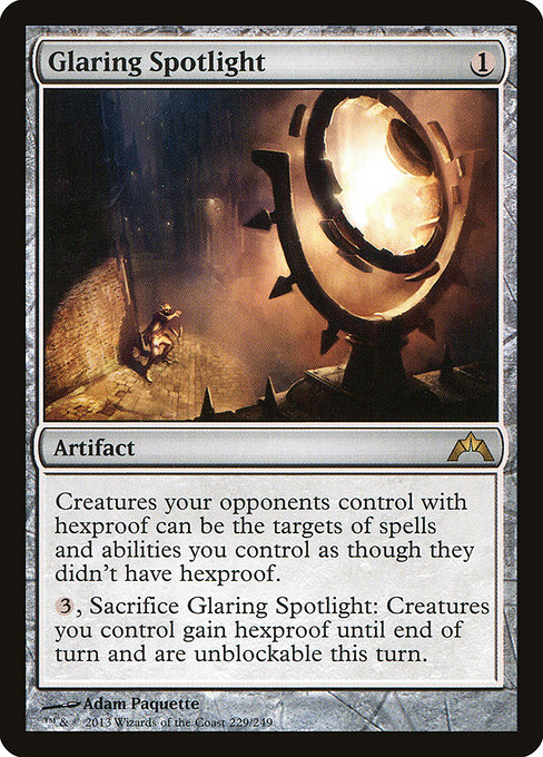 Gatecrash - 229 - Glaring Spotlight - Rare - C - Non-foil