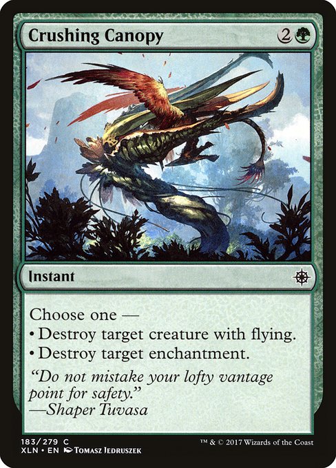 Ixalan - 183 - Crushing Canopy - Common - G - Non-foil