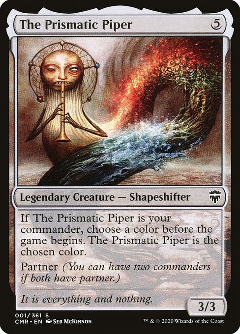 Commander Legends - 1 - The Prismatic Piper - Special - C - Non-foil