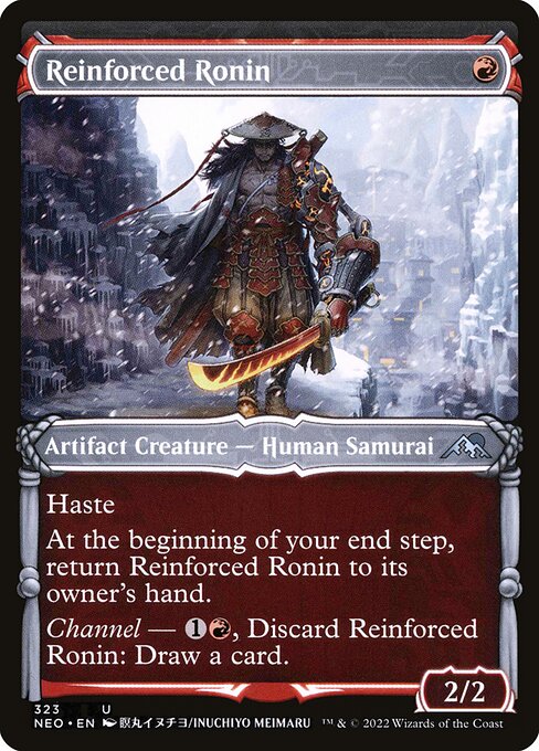 Kamigawa: Neon Dynasty - 323 - Reinforced Ronin - Uncommon - R - Non-foil