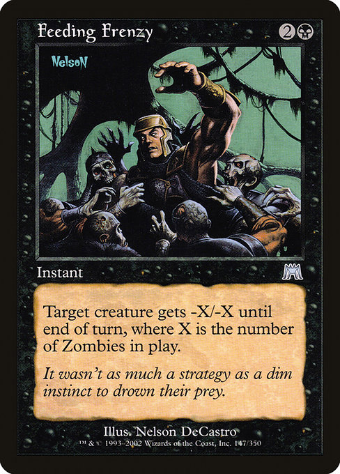 Onslaught - 147 - Feeding Frenzy - Uncommon - B - Non-foil