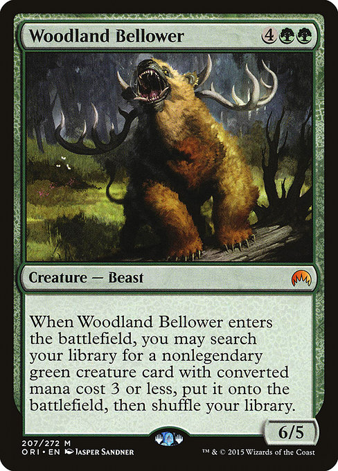 Magic Origins - 207 - Woodland Bellower - Mythic - G - Non-foil