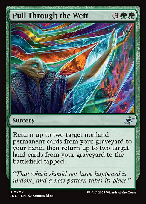Edge of Eternities - 202 - Pull Through the Weft - Uncommon - G - Non-foil