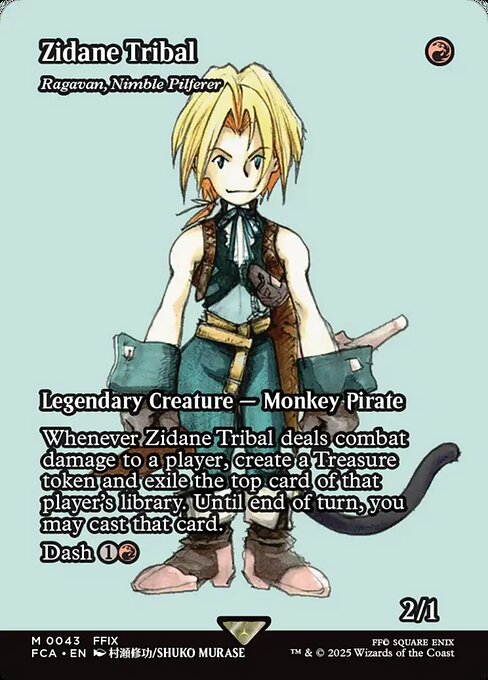 Final Fantasy: Through the Ages - 43 - Ragavan, Nimble Pilferer - Mythic - R - Non-foil