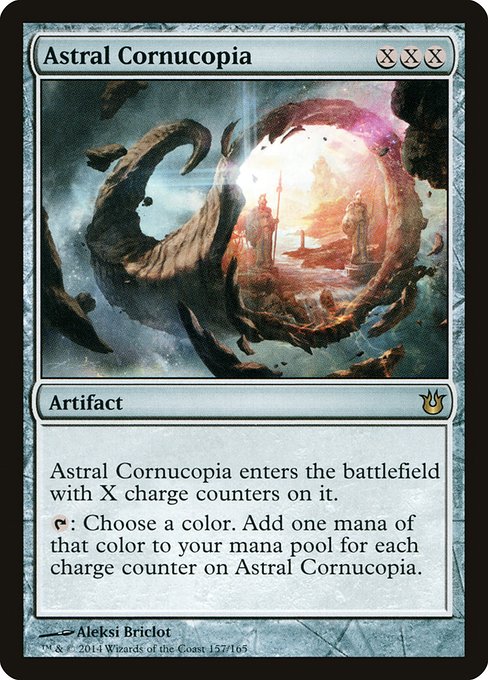 Born of the Gods - 157 - Astral Cornucopia - Rare - C - Non-foil