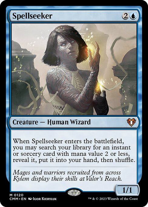 Commander Masters - 120 - Spellseeker - Mythic - U - Non-foil