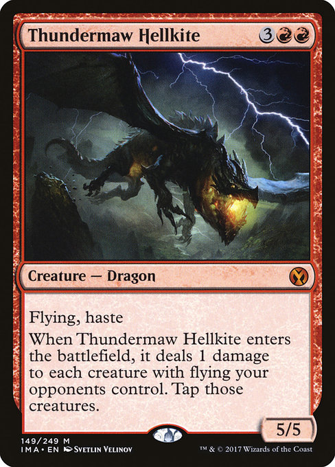 Iconic Masters - 149 - Thundermaw Hellkite - Mythic - R - Non-foil