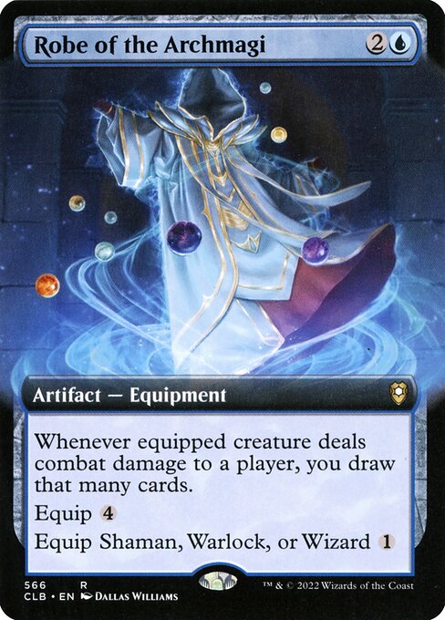 Commander Legends: Battle for Baldur's Gate - 566 - Robe of the Archmagi - Rare - U - Non-foil