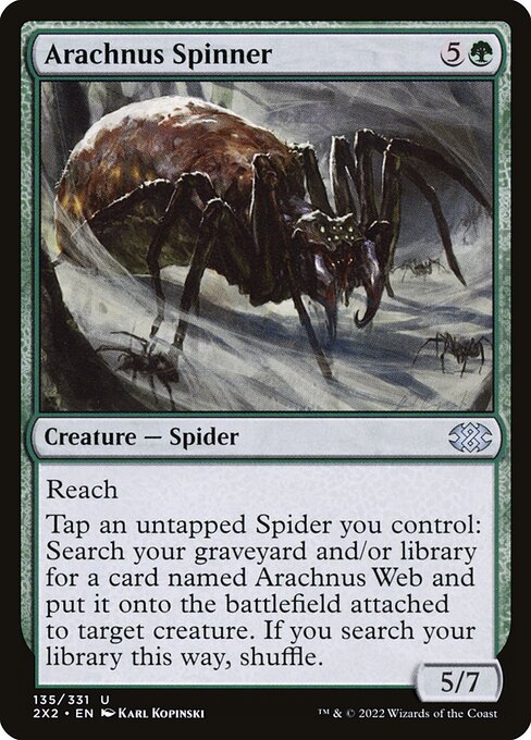 Double Masters 2022 - 135 - Arachnus Spinner - Uncommon - G - Non-foil