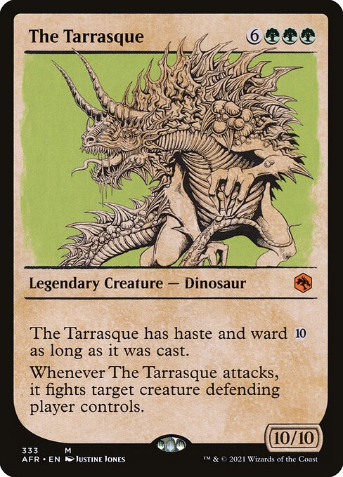 Adventures in the Forgotten Realms - 333 - The Tarrasque - Mythic - G - Non-foil