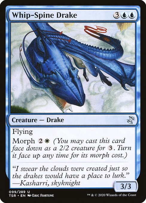 Time Spiral Remastered - 99 - Whip-Spine Drake - Uncommon - U - Non-foil