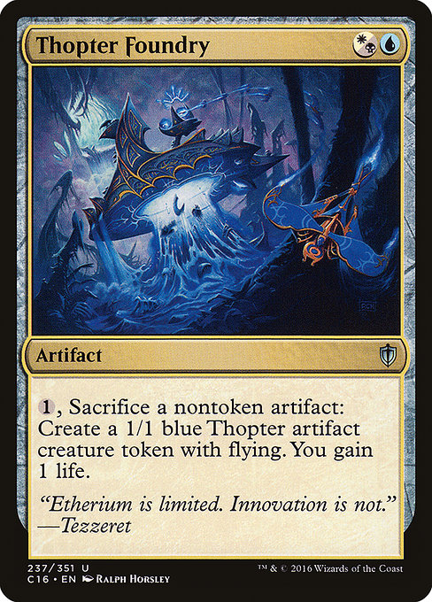 Commander 2016 - 237 - Thopter Foundry - Uncommon - Multi - Non-foil