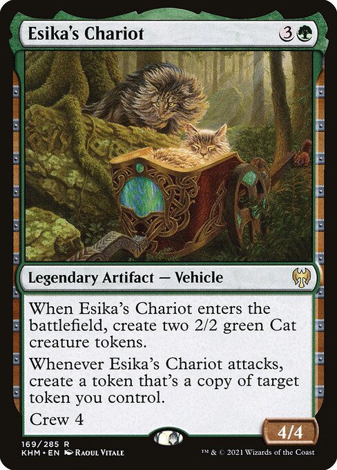 Kaldheim - 169 - Esika's Chariot - Rare - G - Foil