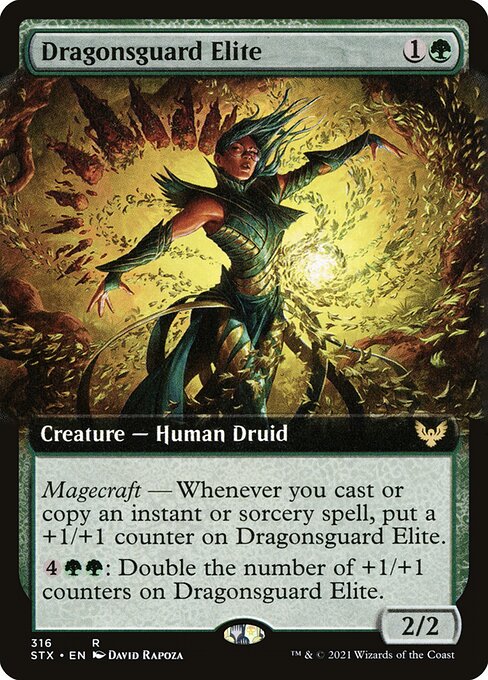 Strixhaven: School of Mages - 316 - Dragonsguard Elite - Rare - G - Non-foil