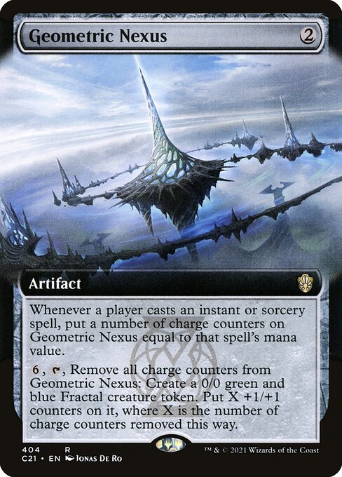 Commander 2021 - 404 - Geometric Nexus - Rare - C - Non-foil