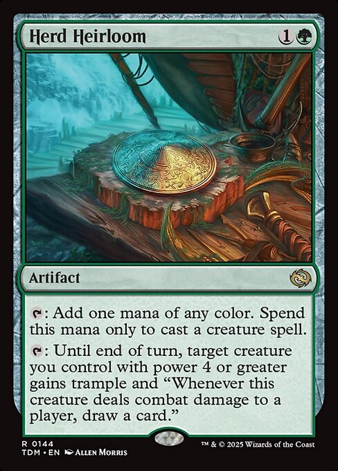 Tarkir: Dragonstorm - 144 - Herd Heirloom - Rare - G - Non-foil