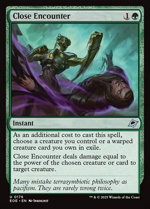Edge of Eternities - 176 - Close Encounter - Uncommon - G - Non-foil