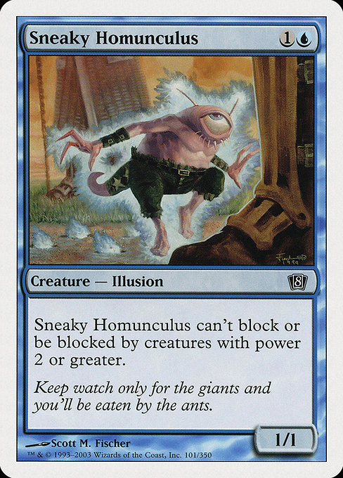 Eighth Edition - 101 - Sneaky Homunculus - Common - U - Non-foil