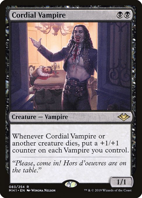 Modern Horizons - 83 - Cordial Vampire - Rare - B - Non-foil