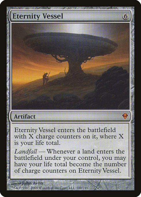 Zendikar - 200 - Eternity Vessel - Mythic - C - Non-foil