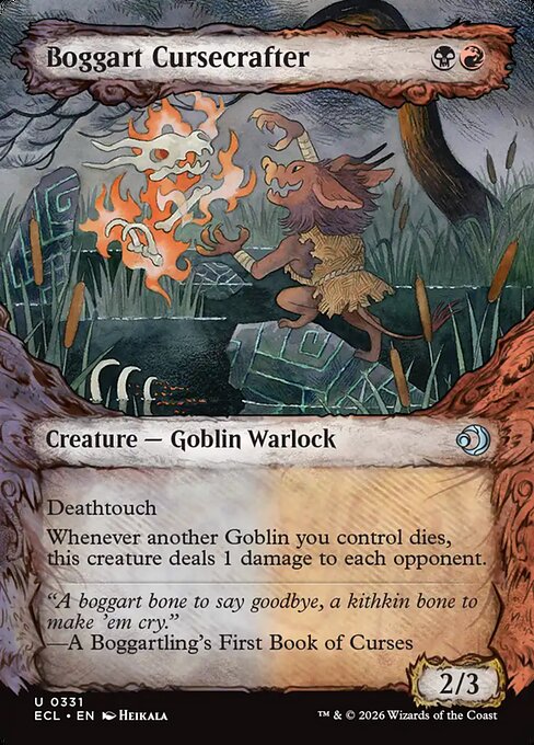Lorwyn Eclipsed - 331 - Boggart Cursecrafter - Uncommon - BR - Non-foil