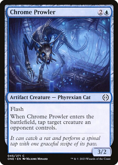 Phyrexia: All Will Be One - 45 - Chrome Prowler - Common - U - Non-foil