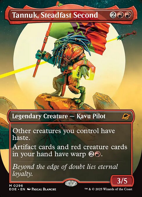 Edge of Eternities - 296 - Tannuk, Steadfast Second - Mythic - R - Non-foil