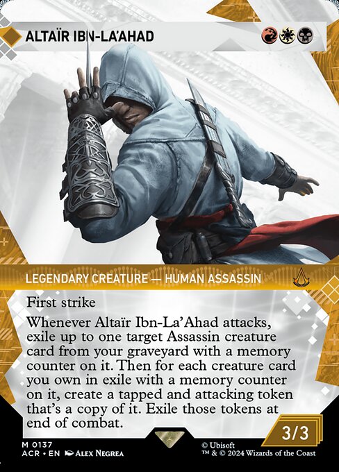 Assassin's Creed - 137 - Altaïr Ibn-La'Ahad - Mythic - Multi - Foil