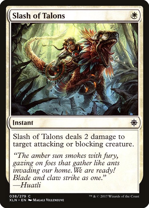 Ixalan - 38 - Slash of Talons - Common - W - Non-foil