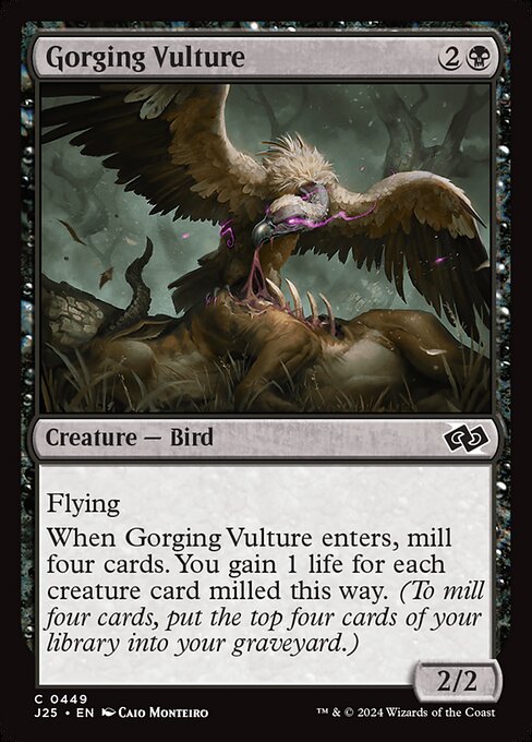Foundations Jumpstart - 449 - Gorging Vulture - Common - B - Non-foil
