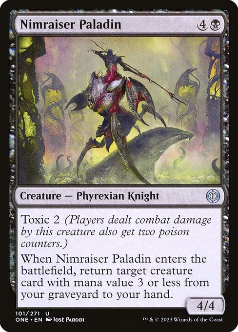 Phyrexia: All Will Be One - 101 - Nimraiser Paladin - Uncommon - B - Foil