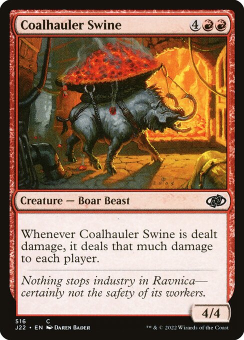 Jumpstart 2022 - 516 - Coalhauler Swine - Common - R - Non-foil