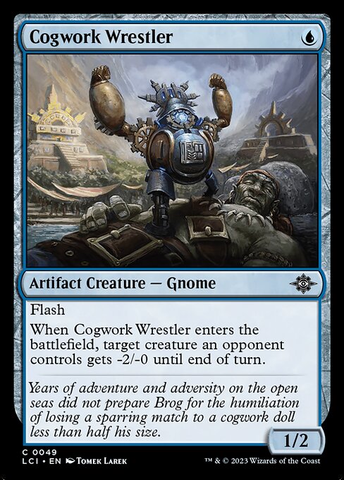The Lost Caverns of Ixalan - 49 - Cogwork Wrestler - Common - U - Non-foil
