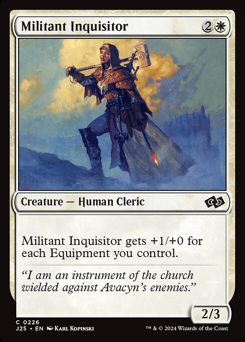 Foundations Jumpstart - 226 - Militant Inquisitor - Common - W - Non-foil