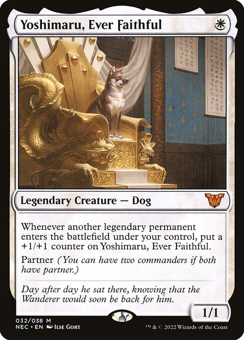 Neon Dynasty Commander - 32 - Yoshimaru, Ever Faithful - Mythic - W - Non-foil
