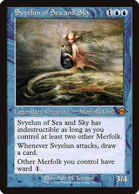 Modern Horizons 2 - 393 - Svyelun of Sea and Sky - Mythic - U - Foil