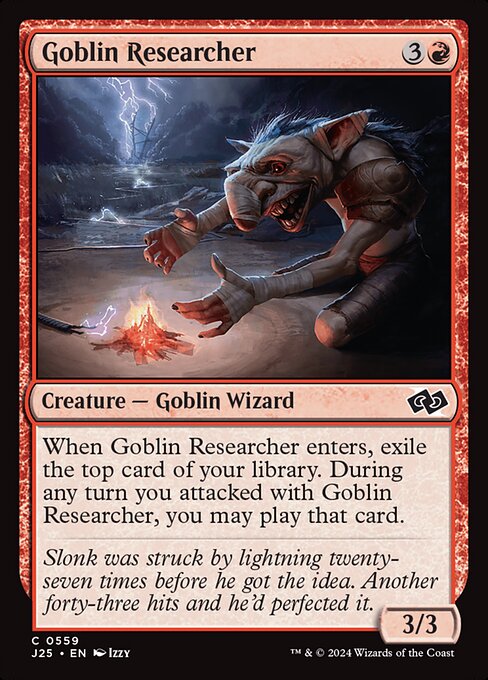 Foundations Jumpstart - 559 - Goblin Researcher - Common - R - Non-foil