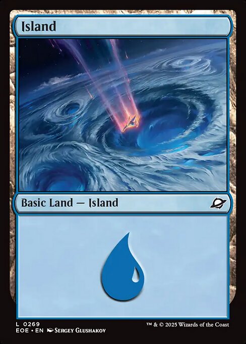 Edge of Eternities - 269 - Island - Common - C - Foil