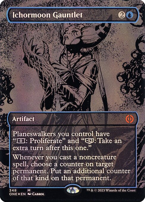 Phyrexia: All Will Be One - 348 - Ichormoon Gauntlet - Mythic - U - Foil