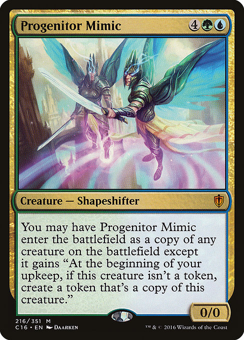 Commander 2016 - 216 - Progenitor Mimic - Mythic - UG - Non-foil
