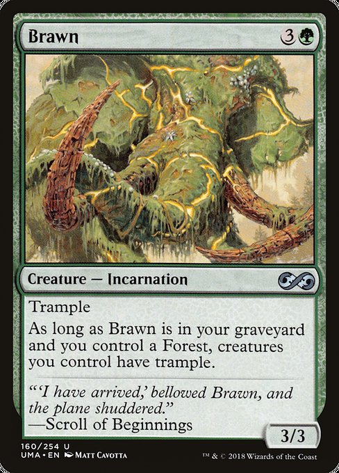 Ultimate Masters - 160 - Brawn - Uncommon - G - Non-foil
