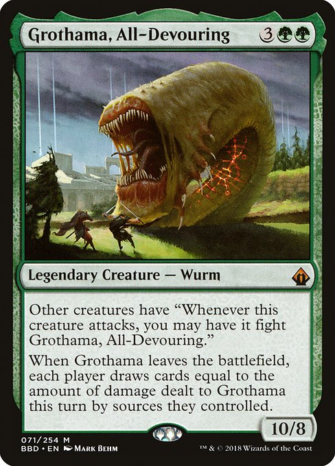 Battlebond - 71 - Grothama, All-Devouring - Mythic - G - Non-foil