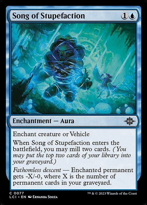 The Lost Caverns of Ixalan - 77 - Song of Stupefaction - Common - U - Non-foil