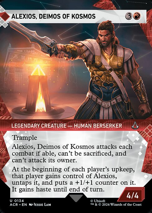 Assassin's Creed - 134 - Alexios, Deimos of Kosmos - Uncommon - R - Foil
