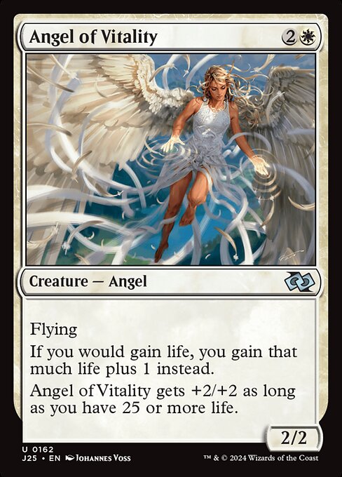 Foundations Jumpstart - 162 - Angel of Vitality - Uncommon - W - Non-foil